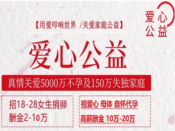 鄂托克前捐卵助孕生子 爱心志愿者招募